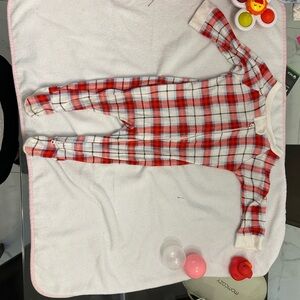 Wondershop Red and White Plaid Sleepwear